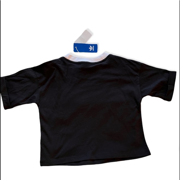 NWT Trefoil Graphic Crop Tee - Picture 2 of 5